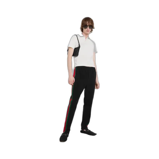 Cotton Piquet Polo Shirt With Embroidery