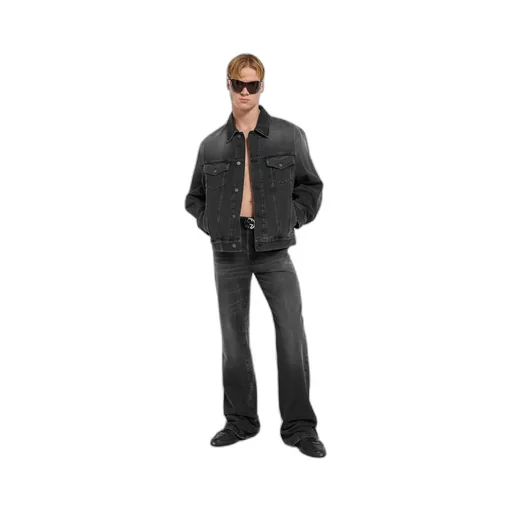 Washed Certified Cotton Denim Jacket