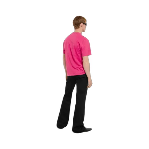 Silk Blend Jersey T-Shirt With Print