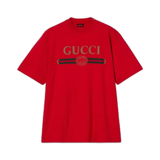 Silk Blend Jersey T-Shirt With Print