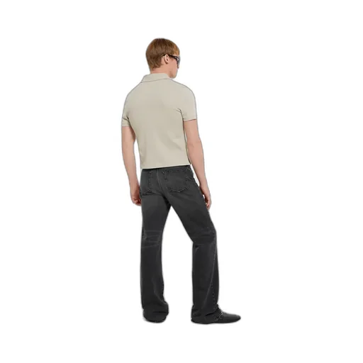Cotton Piquet Polo Shirt With Embroidery