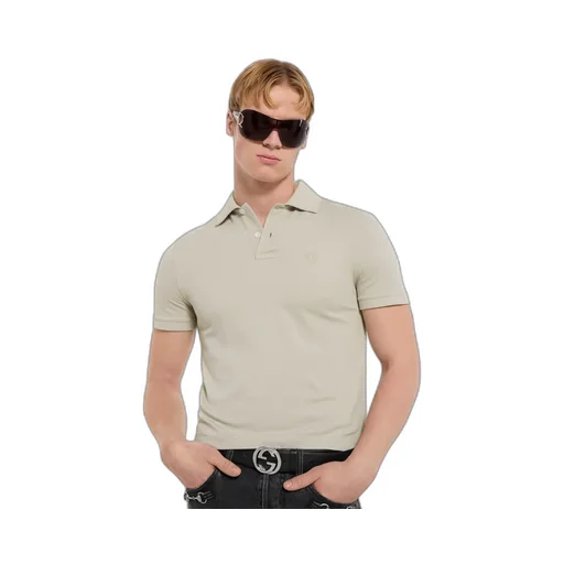 Cotton Piquet Polo Shirt With Embroidery