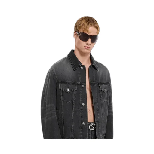Washed Certified Cotton Denim Jacket