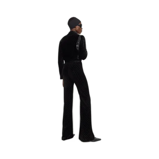 Gg Stretch Devoré Velvet Pants