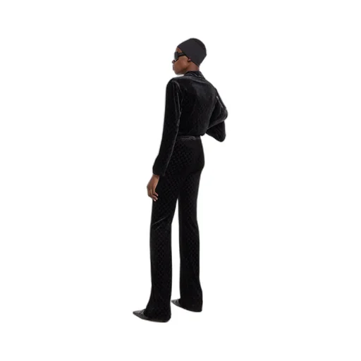 Gg Stretch Devoré Velvet Shirt