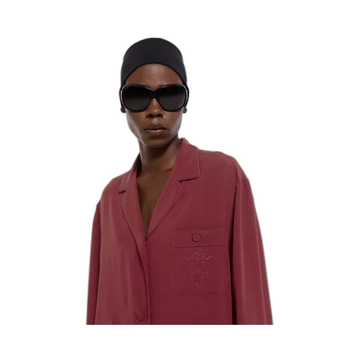 Silk CrÊPe De Chine Shirt With Embroidery