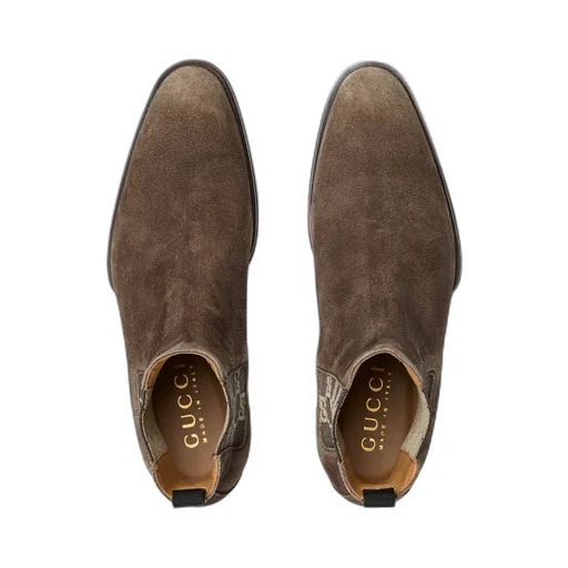 Worn-Out Effect Ankle Boot
