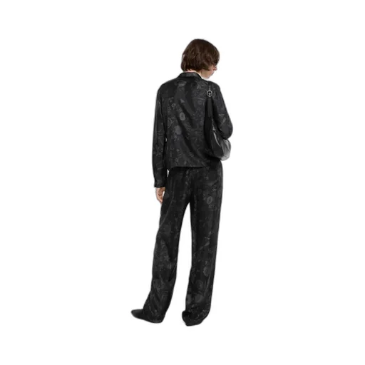 Printed Silk Twill Bowling Shirt