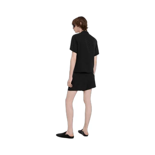 Gg Silk Jacquard Bowling Shirt