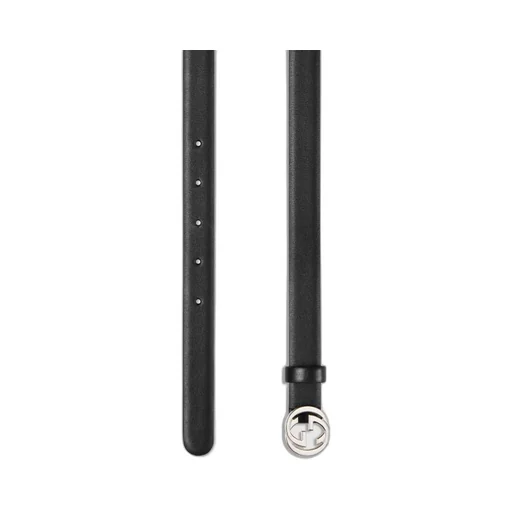 Thin Belt With Interlocking G Buckle