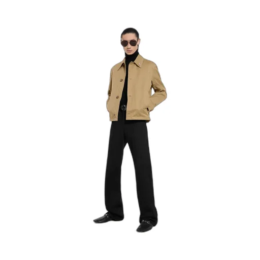 Gg Cotton Gabardine Jacket