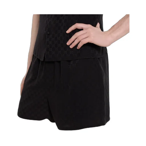 Gg Silk Jacquard Shorts