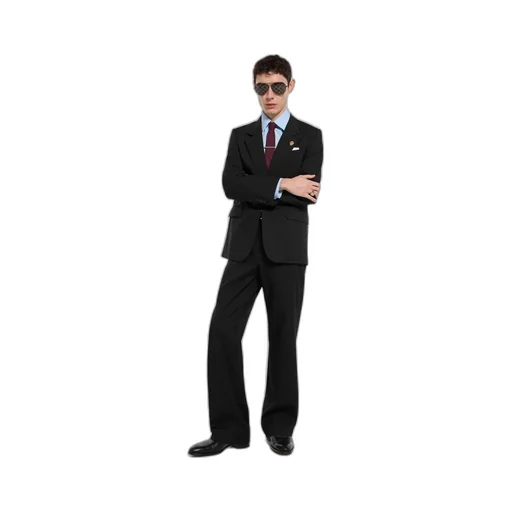 Gg Wool Pants