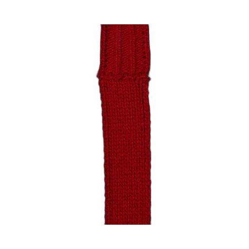 Fine Knit Wool Sweater With Web