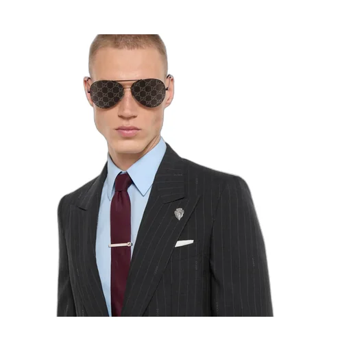 Gucci Pinstripe Wool Jacket
