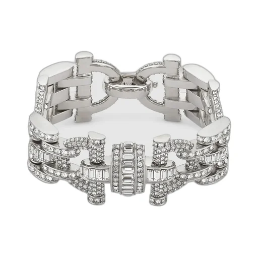 Gucci Staffa Crystal Bracelet