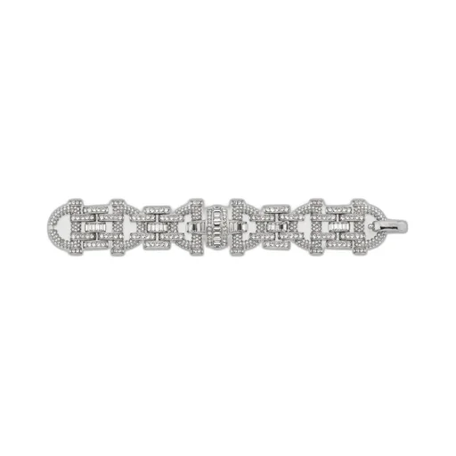 Gucci Staffa Crystal Bracelet