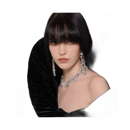 Gucci Staffa Crystal Necklace