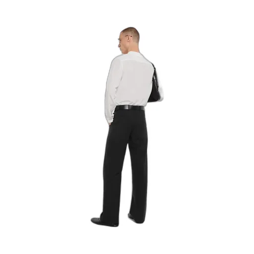 Wool Silk Twill Pants