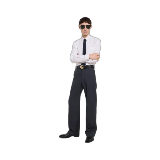 Gg Wool Pants