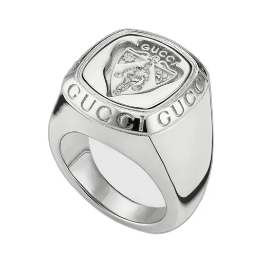 Gucci Crest Signet Ring