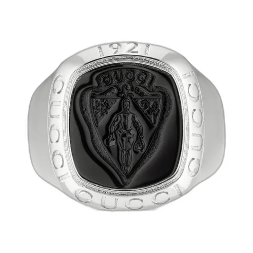 Gucci Crest Signet Ring