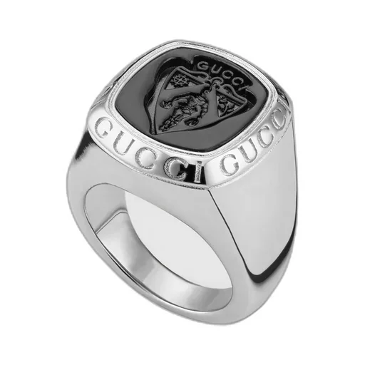 Gucci Crest Signet Ring