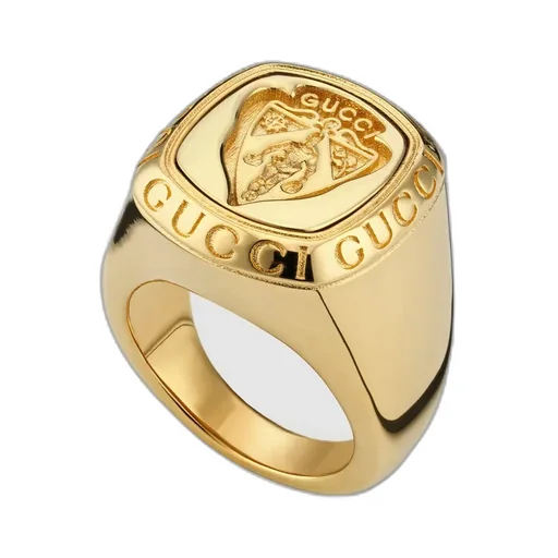 Gucci Crest Signet Ring