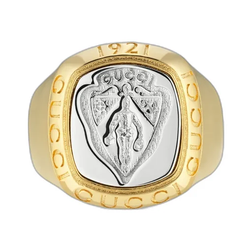 Gucci Crest Signet Ring