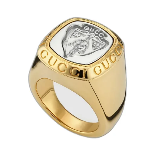 Gucci Crest Signet Ring