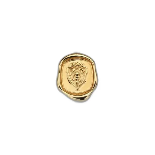 Gucci Crest Pendant Necklace