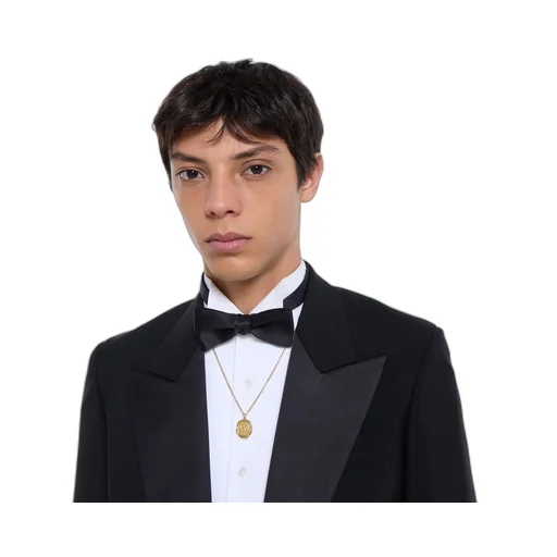 Gucci Crest Pendant Necklace