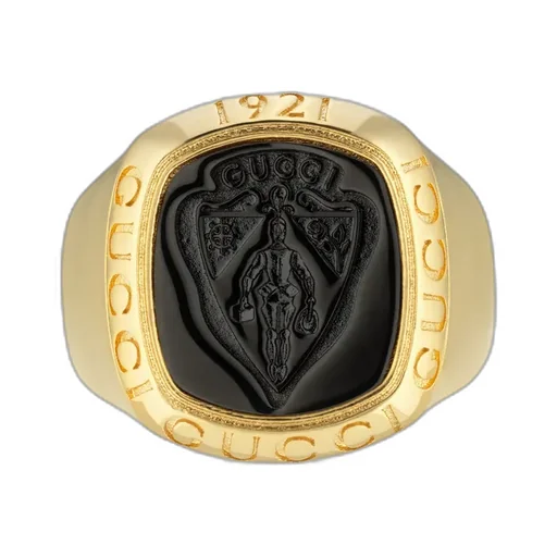 Gucci Crest Signet Ring