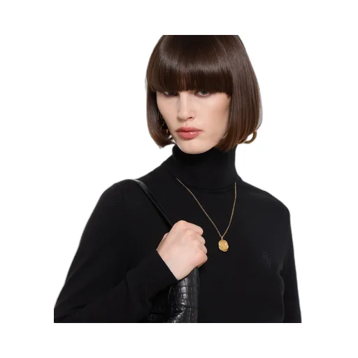 Gucci Crest Pendant Necklace