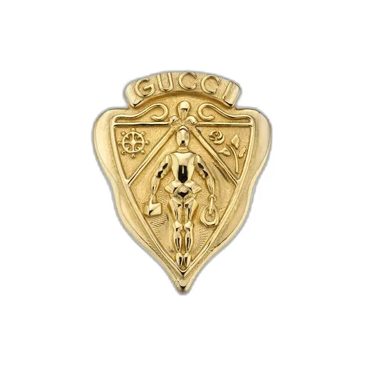 Gucci Crest Brooch