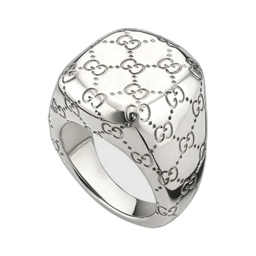 Gg Motif Signet Ring