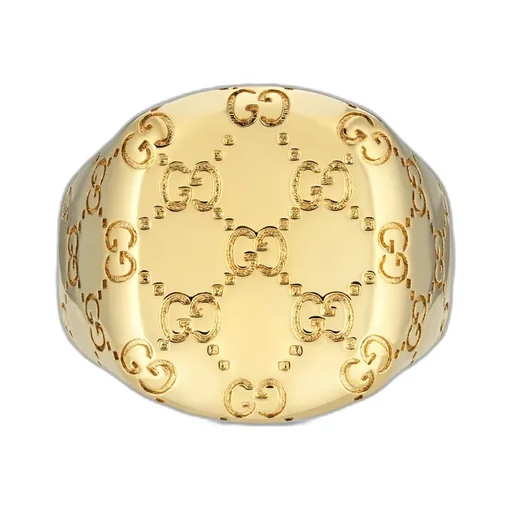 Gg Motif Signet Ring