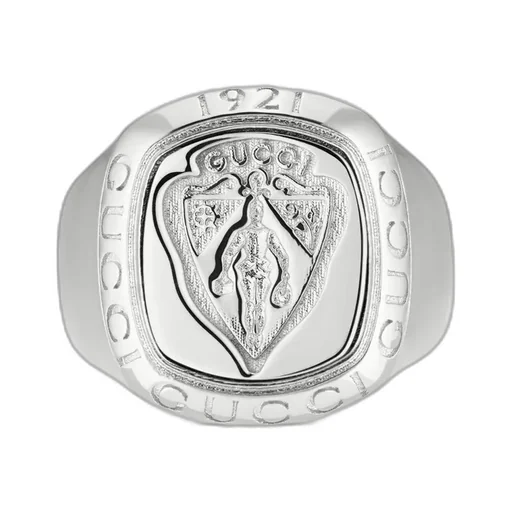 Gucci Crest Signet Ring