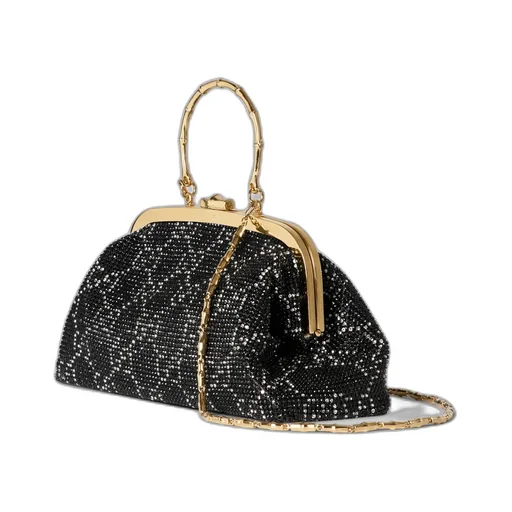 Crystal Medium Evening Top Handle Bag