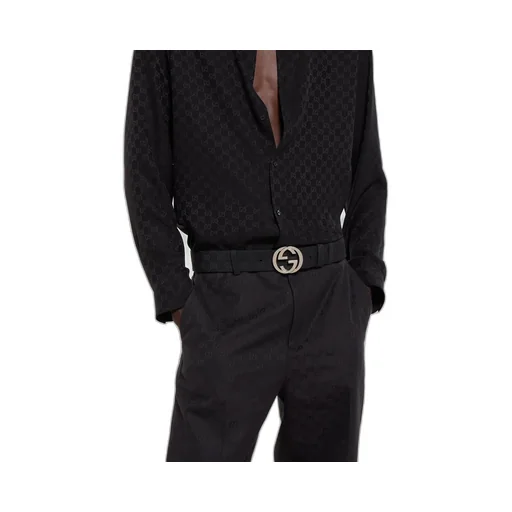 Belt With Interlocking G Buckle