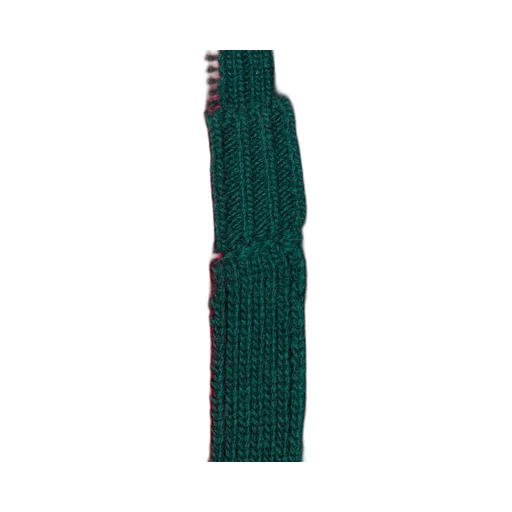 Fine Knit Wool Sweater With Web