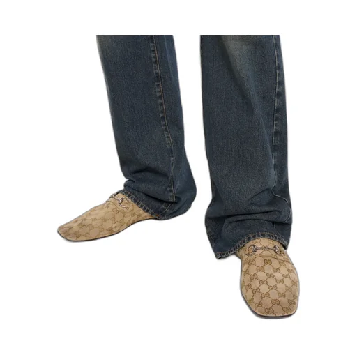Worn-Out Effect Loafer With Horsebit