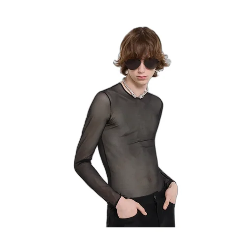 Mesh Jersey T-Shirt