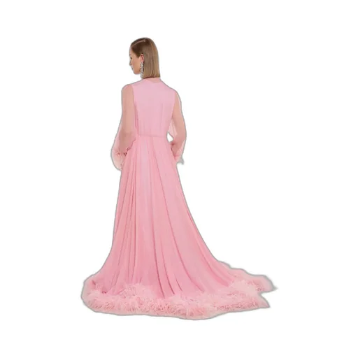 Printed Silk Chiffon Dress