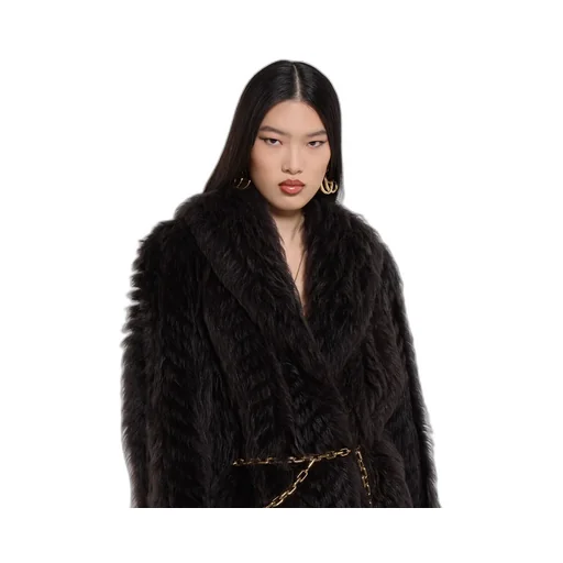Soft Long Shearling Coat