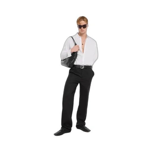 Gg Silk Jacquard Shirt