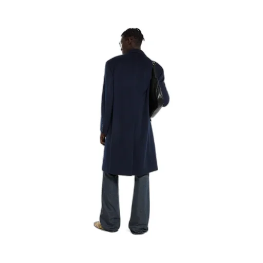 Double-Breasted Light Cashmere Coat