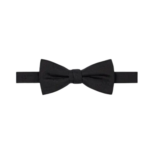 Gg Cotton Silk Bow Tie