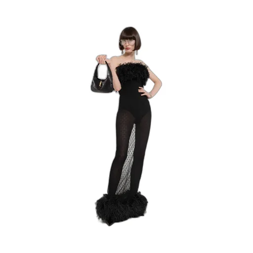 Gg Lace Long Dress