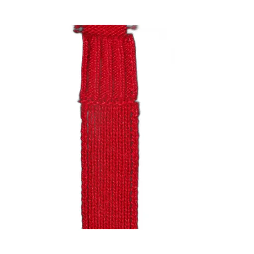Fine Knit Wool Sweater With Web